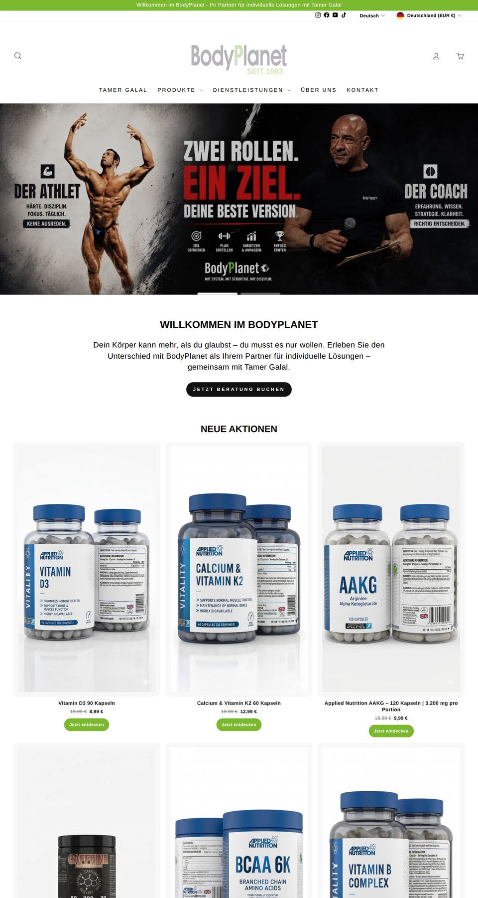 KRAFT BodyPlanet — bodyplanet.de